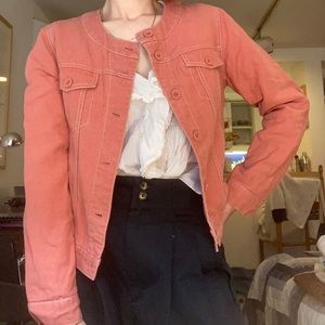 Vintage coral acket